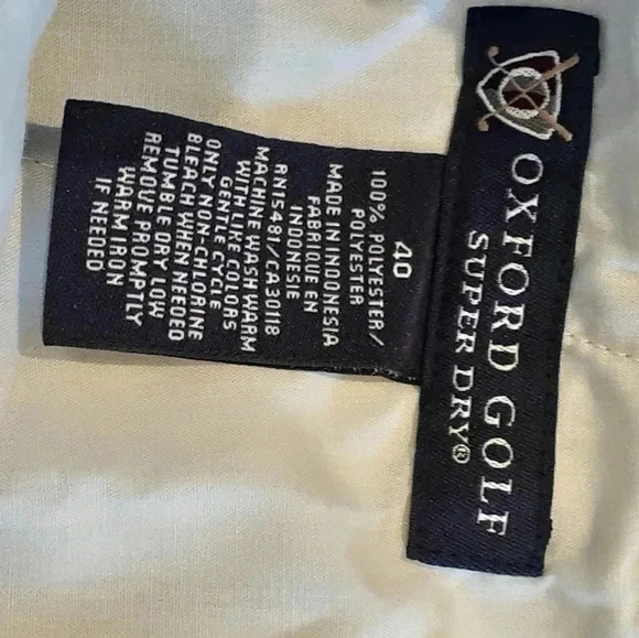 NWT Oxford Golf Shorts Size 40 - Picture 6 of 6